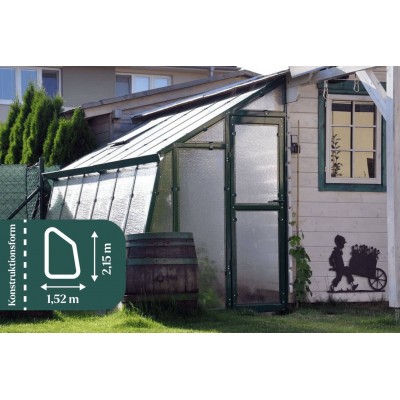 Bauer Anlehngewächshaus Classic S 11,98 m (18,21 m²)