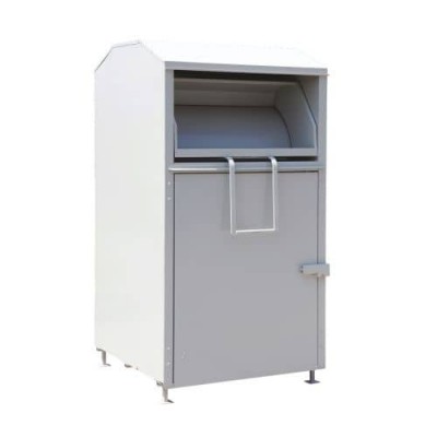 Hardwex Altkleidercontainer 2 500 l Grau