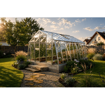 Hardwex Gewächshaus Expert L 4,52 m (13,7 m²)