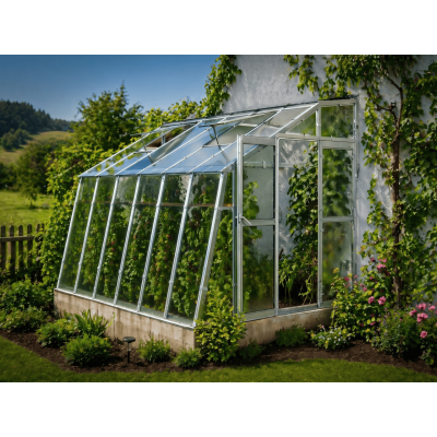 Hardwex Anlehngewächshaus Classic M 11,98 m (25,4 m²)