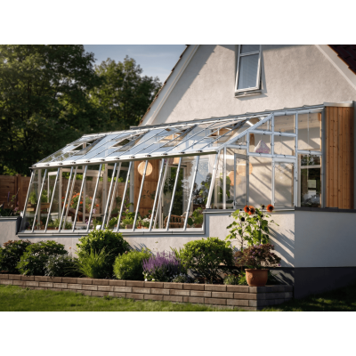 Hardwex Anlehngewächshaus Classic L 7,51 m (20,65 m²)