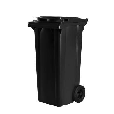 Bauer Mülltonne 120 l Schwarz