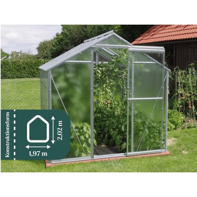Bauer Gewächshaus Start S 8,4 m (16,55 m²)